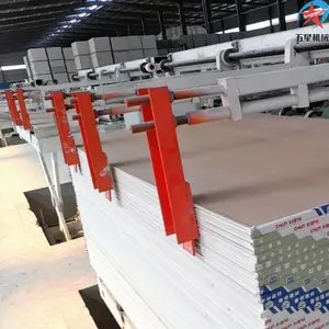 Gips Gipsplaat Productieproces/Gipsplaat Maken Machine/Gipsplaat Productielijn In China