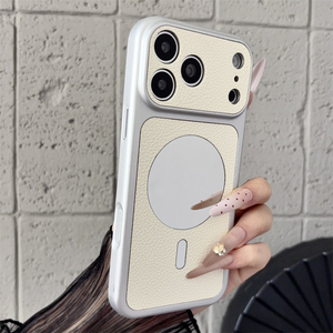 เคสโทรศัพท์หรูหราพร้อมกระจกเงาสำหรับ iPhone 18 17 Pro Max หนังลายหนังสัตว์, เคส iPhone 18 แม่เหล็กน่ารัก - Product Image 4