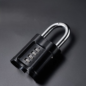 <span class=keywords><strong>Cadenas</strong></span> à <span class=keywords><strong>code</strong></span> numérique anti-coupure réinitialisable en alliage de zinc pour entrepôt extérieur robuste de haute sécurité - Product Image 1