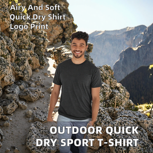 T-shirt en jersey à col rond et manches courtes pour homme, coupe classique, couleur unie, décontracté, 100 % coton tricoté, teint uni, design vierge - Product Image 2