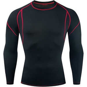 ชุดกีฬาแขนยาวรัดรูปสำหรับผู้ชายชุดกีฬาสำหรับ BJJ ยิมและเทรนนิ่ง - Product Image 2