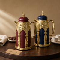 Carafe isotherme Dallah arabe 1000 ml – Vente en gros pour hôtels et restaurants – Fournisseur OEM/ODM avec logo personnalisé