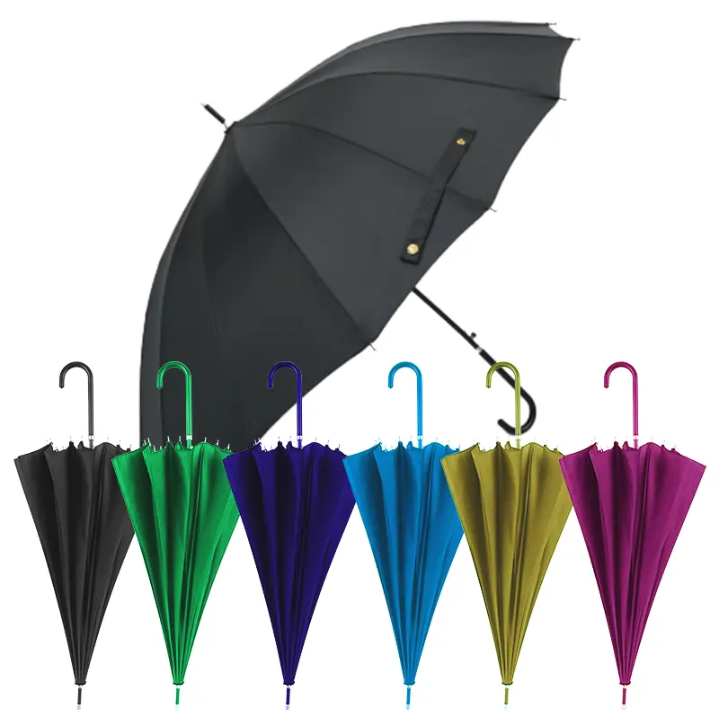 Guarda-chuva de golfe para viagem com estampa personalizada à prova de vento, com design popular, aberto automático, longo e personalizado