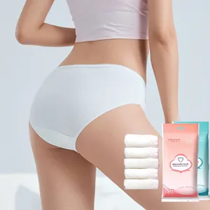 Mutandine usa e getta da donna intimo in cotone di grandi dimensioni per mutandine da donna slip per la salute della spa uso singolo solo in tempo