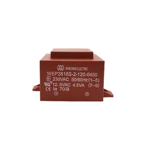 Ei38/13.6 4.5Va Vacuum Filled Casting Transformer