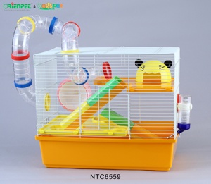 ORIENPET & OASISPET <span class=keywords><strong>Cage</strong></span> pour <span class=keywords><strong>hamster</strong></span> en fil métallique pour animaux de compagnie <span class=keywords><strong>Cage</strong></span> pour <span class=keywords><strong>hamster</strong></span> à 3 couches avec tube Readys Stocks NTC6559 Produits pour <span class=keywords><strong>cage</strong></span> pour animaux de compagnie - Product Image 2