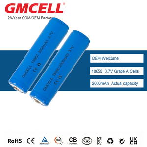 แบตเตอรี่ลิเธียมไอออนแบบชาร์จได้ 3.7V 2600mAh 18650 เกรด A สำหรับอุปกรณ์อิเล็กทรอนิกส์สำหรับผู้บริโภคและเครื่องมือไฟฟ้า ชุดแบตเตอรี่ 18650 - Product Image 1