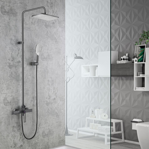 Ducha de Lluvia de Pared con Sistema de Rociadores Corporales, Accesorios de <span class=keywords><strong>Baño</strong></span>, Grifo de Ducha, Juego <span class=keywords><strong>Completo</strong></span>, Latón Dorado, Moderno, CN;GUA Contemporáneo - Product Image 5