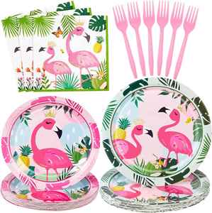 Assiettes en carton blanc personnalisables de 9 pouces, durables, 350 g/m², pour fêtes d'anniversaire, personnalisables OEM - Product Image 4