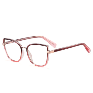 MS 97706 Cat Eyes Eyewear Frames Thời Trang Chống ánh sáng màu xanh kính hợp thời trang kim loại kính quang học khung phụ nữ thiết kế kính - Product Image 5