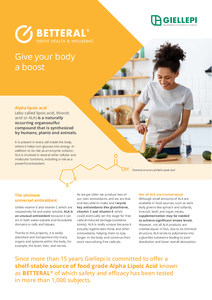 Garantie de qualité acide alpha-lipoïque de qualité alimentaire granulaire Betteral DC produit de soins de santé extrait de plante pour la santé mitochondriale - Product Image 5