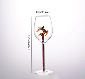 Cadeau de Noël 350ml <span class=keywords><strong>Gobelet</strong></span> en verre borosilicaté transparent en vrac - Product Image 3