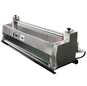 Machine de collage de machine de colle de bord de papier d'acier inoxydable de haute précision pour le papier