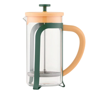 Cafetière manuelle en verre à extraction de précision, outils de brassage modernes pour salon de thé traditionnel, presse française, usine ODM