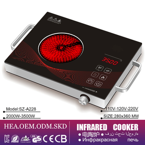 <span class=keywords><strong>Cocina</strong></span> de Inducción al <span class=keywords><strong>por</strong></span> Mayor de 2200W/3500W, Placa de Inducción Electromagnética Inteligente Digital, Olla Eléctrica de Cerámica, Hornos Infrarrojos - Product Image 3