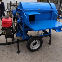 Machine à battre les céréales multifonctionnelle à haute efficacité pour plusieurs cultures