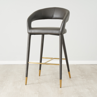 2023 chaises de luxe de hauteur de bar de cuisine nordique tabourets de bar modernes en or