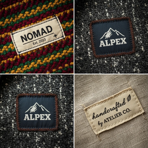 ป้ายทอขนาด 30x70 มม. ป้ายโลโก้ขายดี ป้ายเสื้อผ้า ป้ายพิมพ์ ป้ายติดเสื้อผ้า - Product Image 2