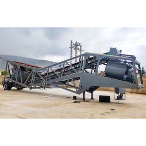 Centrale à béton compacte 240 m³/h avec silo à poudre, prix compétitif pour mélangeurs à béton - Product Image 1
