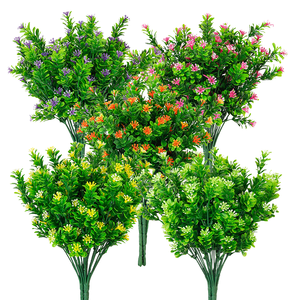 Herbe artificielle de Milan certifiée UV Offre Spéciale haute décoration verte extérieure de maison en pot transfrontalière comprenant des arbustes en plastique - Product Image 1