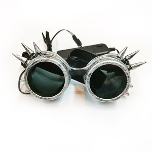 Lunettes Steampunk <span class=keywords><strong>2022</strong></span>, kaléidoscope, festival rave, holographiques, rétro, fête, cosplay, lunettes de soleil - Product Image 2