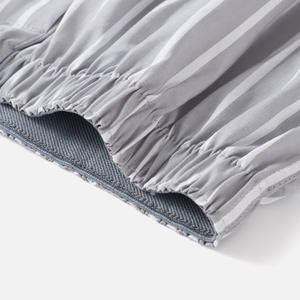 Ropa Interior Masculina Holgada de Algodón Puro, Estilo Veraniego Juvenil, Calzoncillos Boxer a Rayas para Hombre, Transpirables, Tallas Grandes - Product Image 4