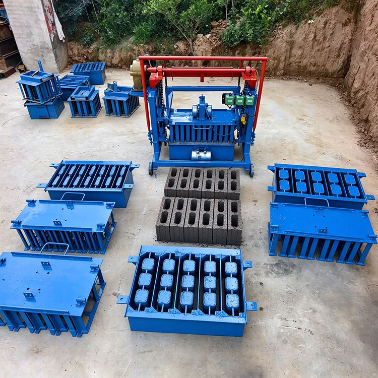 Brick Making Machine Electric Cement Concrete Interlocking Brick ...