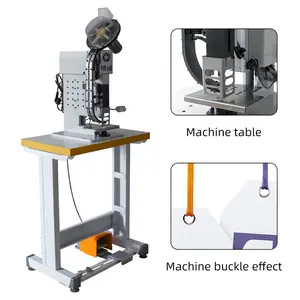 Automatic Eyelet Punching Machine Semi Automatic Eyelet Machine For Labels Punching Machinery