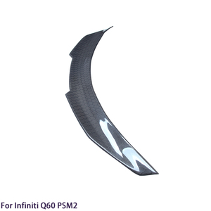 สปอยเลอร์หลังคาร์บอนไฟเบอร์ทรงรังผึ้งสไตล์ PSM สำหรับรถยนต์ Q60 Q60S Coupe ปี 2013-2023 - Product Image 4