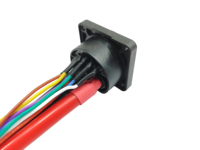 Connecteur Électrique pour Moto Électrique Étanche IP67 Mâle-Femelle Longueur de Câble Personnalisée 2+8-120A Prise de Charge Résistante