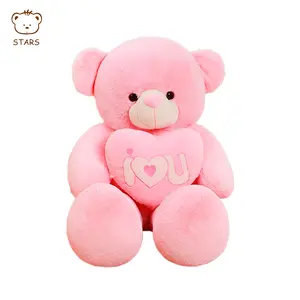 Wholesale Holiday gift Hold the heart venta de osos de peluche por mayoreo osos de peluche san valentin soft plush toys