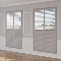 Persianas de Madera y PVC Modernas y Ecológicas, con Protección de Privacidad, Muestras Disponibles, Personalizables, Garantía de 5 Años, Duraderas y Anti-UV