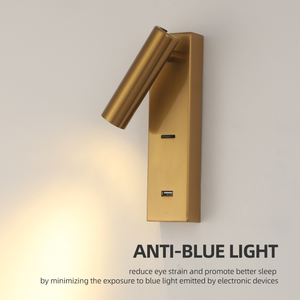 <span class=keywords><strong>Lampe</strong></span> de lecture minimaliste pour hôtel, applique <span class=keywords><strong>murale</strong></span> avec port USB-C et prise, <span class=keywords><strong>lampe</strong></span> de lecture <span class=keywords><strong>murale</strong></span> LED, chargeur USB-C, <span class=keywords><strong>lampe</strong></span> d'hôtel UL - Product Image 2