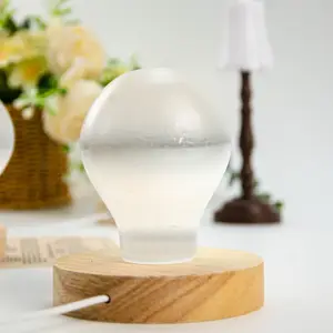Handgeschnitzte natürliche rohstein-Kristall-Nachtlampe weiße Gipskristall-Selenit-Lampe für Heimdekoration
