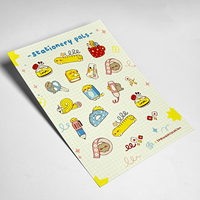 Mini Bloc de Notas de Bolsillo, Portátil, Pequeño, Papel Grueso, Lista de Compras, Bloc de Notas de Viaje