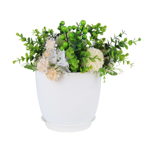 Maceta de plantación de plástico decorativa gruesa de tamaños <span class=keywords><strong>grandes</strong></span> moderna para interiores y exteriores, maceta para jardín, fábrica al por mayor, barata - Product Image 1