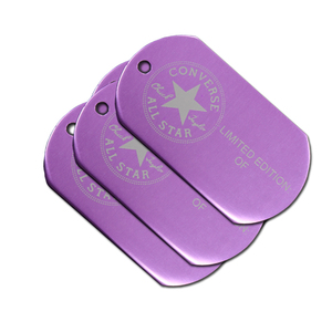Fabricante en blanco personalizado logotipo ID de moda colorido grabado etiquetas de perro de metal - Product Image 6