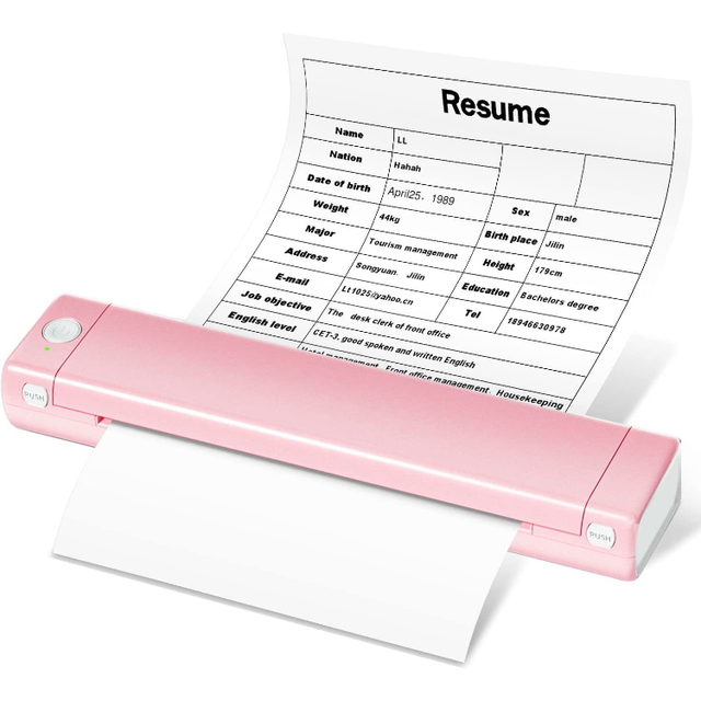 Phomemo Thermal Label Printer Stocked Portable Receipt Barcode Handheld Mini A4 Portable Printer