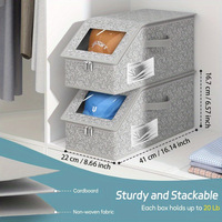 Organisateur de vêtements multi-usages transfrontalier, boîte de rangement pour chapeaux, grande capacité, empilable, organisateur de casquettes de baseball, polyvalent pour la maison