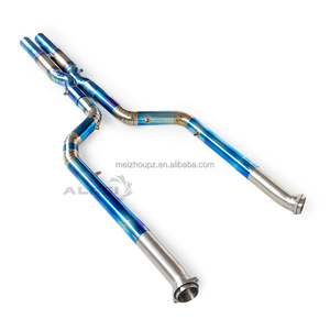 Tube d'<span class=keywords><strong>échappement</strong></span> intermédiaire en alliage de titane pour BMW X5 4.4T 2023-2025 – Amélioration du son du système d'<span class=keywords><strong>échappement</strong></span> avant haute performance - Product Image 3