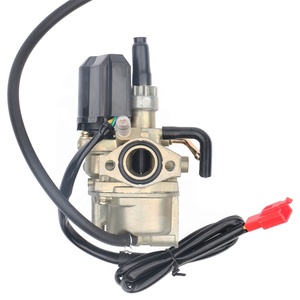Nouveau carburateur en alliage d'aluminium 17mm <span class=keywords><strong>BUXY</strong></span> Tact50 50cc cyclomoteur <span class=keywords><strong>Scooter</strong></span> AF24 AF30 2 temps carburateur de remplacement moteur - Product Image 1
