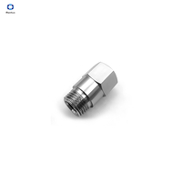Pièces d'usinage CNC en acier inoxydable 304 en acier inoxydable avec filetage