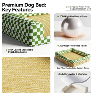 Summer Pet Cooling <b>Mat</b> Small <b>Cat</b> Dog Cane Knitted Nest Ice Sleeping <b>Mat</b> <b>Cool</b> Dog Nest Pet <b>Cat</b> Nest Cross-Border Wholesale - Product Image 4