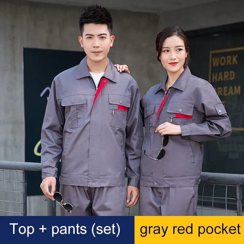 New Design Hot Selling Polyester Cotton Breathable Working Uniforms For Heavy Duty Work