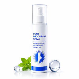Spray déodorant pour les pieds, formule avancée, pieds frais et secs, soin quotidien des pieds - Product Image 1