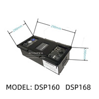 Module d'ampli haute puissance DSP168 classe d 1 en 1 sortie 800w 1200w 24Bit 48KHZ Module d'alimentation professionnel pour haut-parleurs actifs