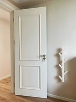 Porte en bois composite WPC, porte en bois imperméable et résistante à l'humidité pour salle de bain, chambre à coucher, intérieur, design moderne