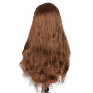 Women's Full Lace Indian Remy Human Hair <b>Toupee</b> & Wigs for Thinning Hair-Natural Wave 100% Hand Tied 130% Density Custom Made - Product Image 5
