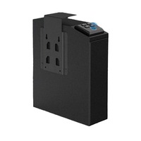 Coffre-fort numérique antivol avec serrure à clé, biométrique, portable, pour usage domestique, pour le stockage d'objets