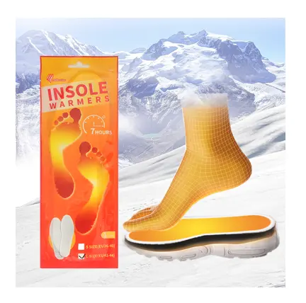 Tek kullanımlık vücut isıtıcı ısı paketi ısıtmalı astarı ayak ısıtıcı